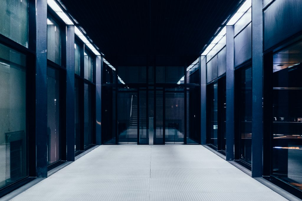 Abandoned server room